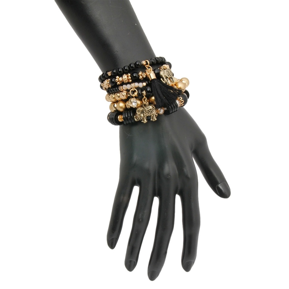 Elephant Charm Bracelet